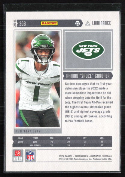 Ahmad Sauce Gardner RC