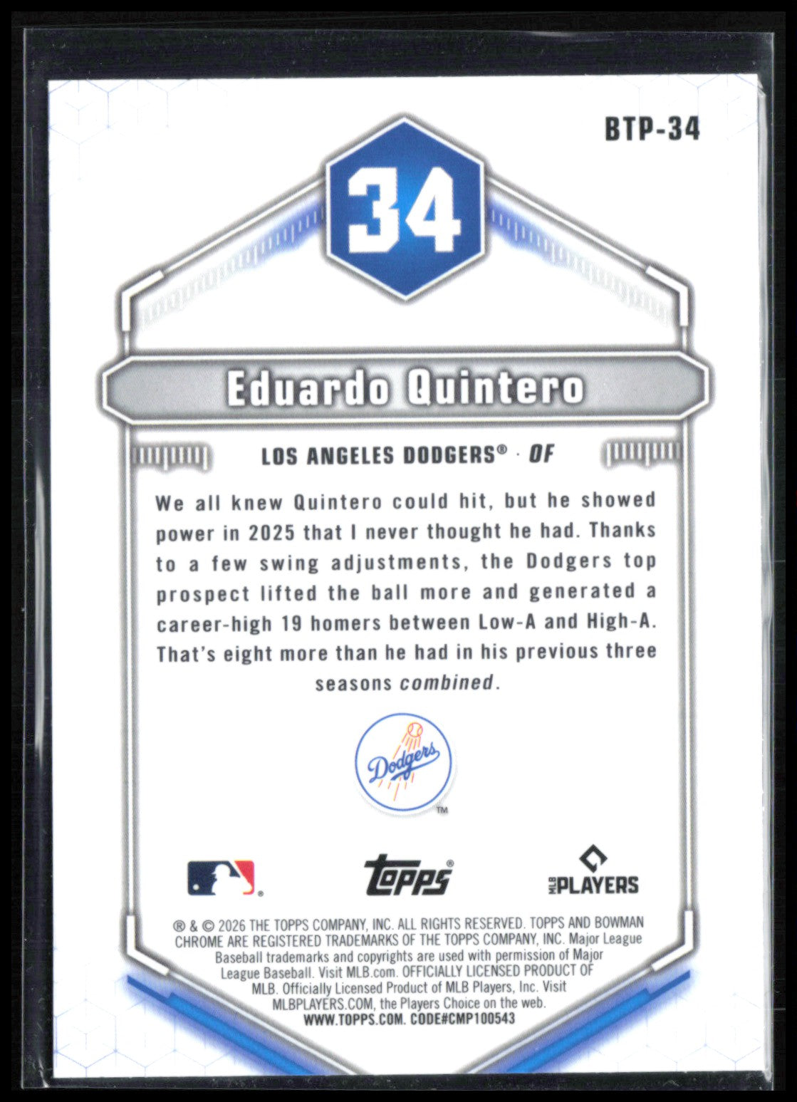 Eduardo Quintero Top 100