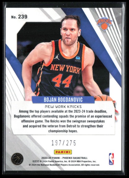 Bojan Bogdanovic Blue Velocity /275