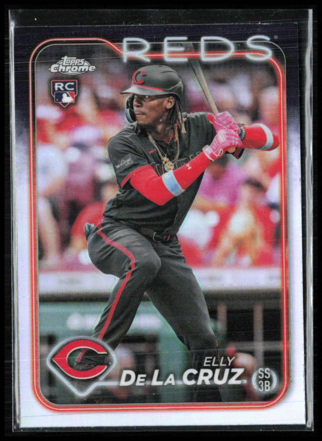 Elly De La Cruz RC Refractor 2024 Topps Chrome