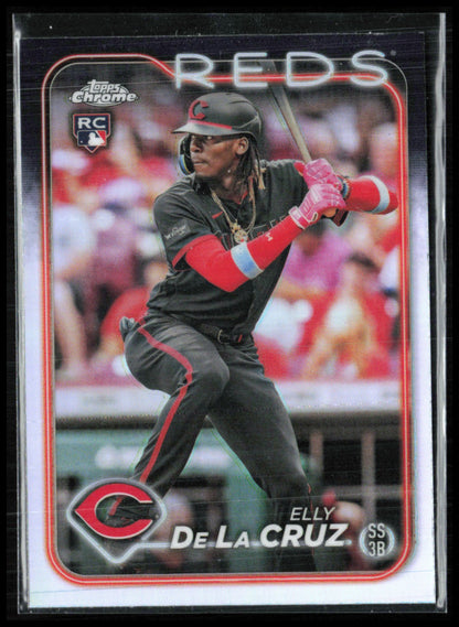 Elly De La Cruz RC Refractor 2024 Topps Chrome