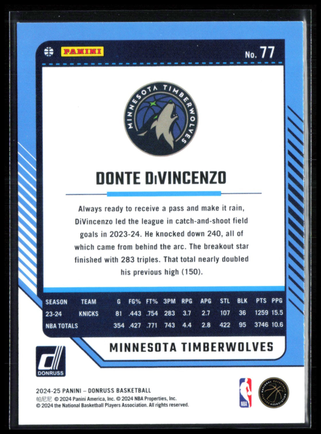 Donte DiVincenzo Green Laser
