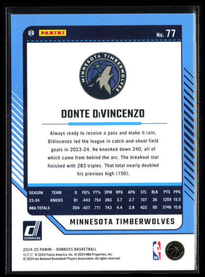 Donte DiVincenzo Green Laser