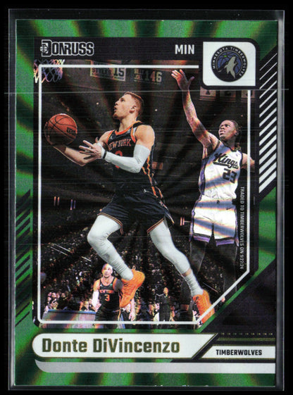 Donte DiVincenzo Green Laser