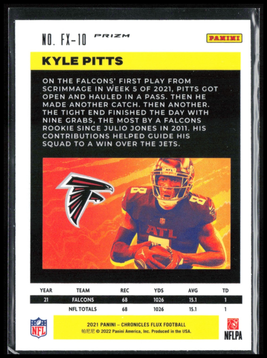 Kyle Pitts RC Silver