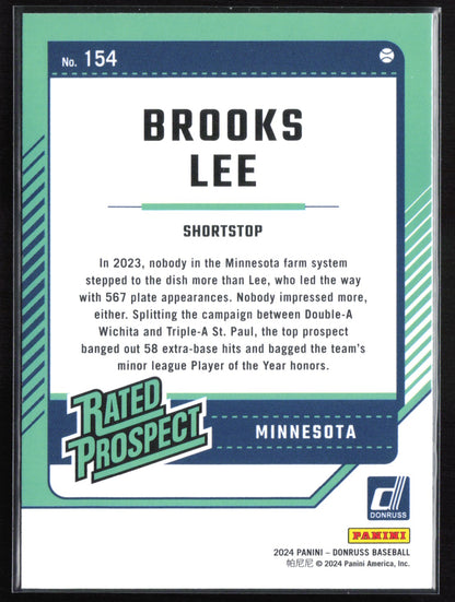 Brooks Lee Rated Prospect Red Blue