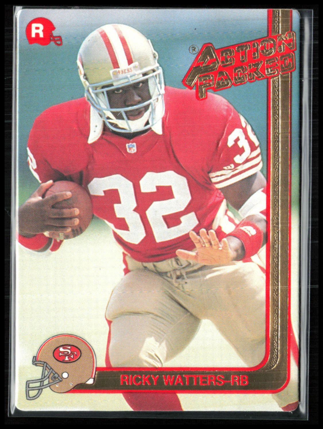 Ricky Watters Action packed