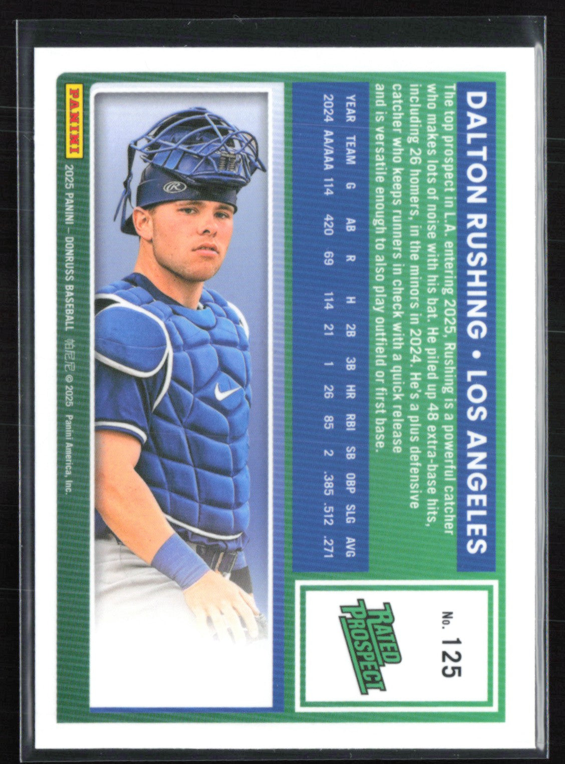 Dalton Rushing Prospect