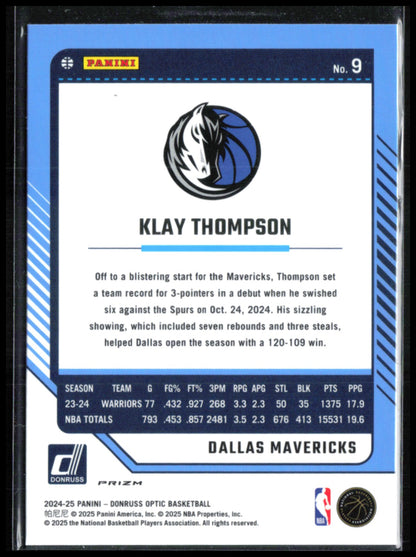 Klay Thompson Holo