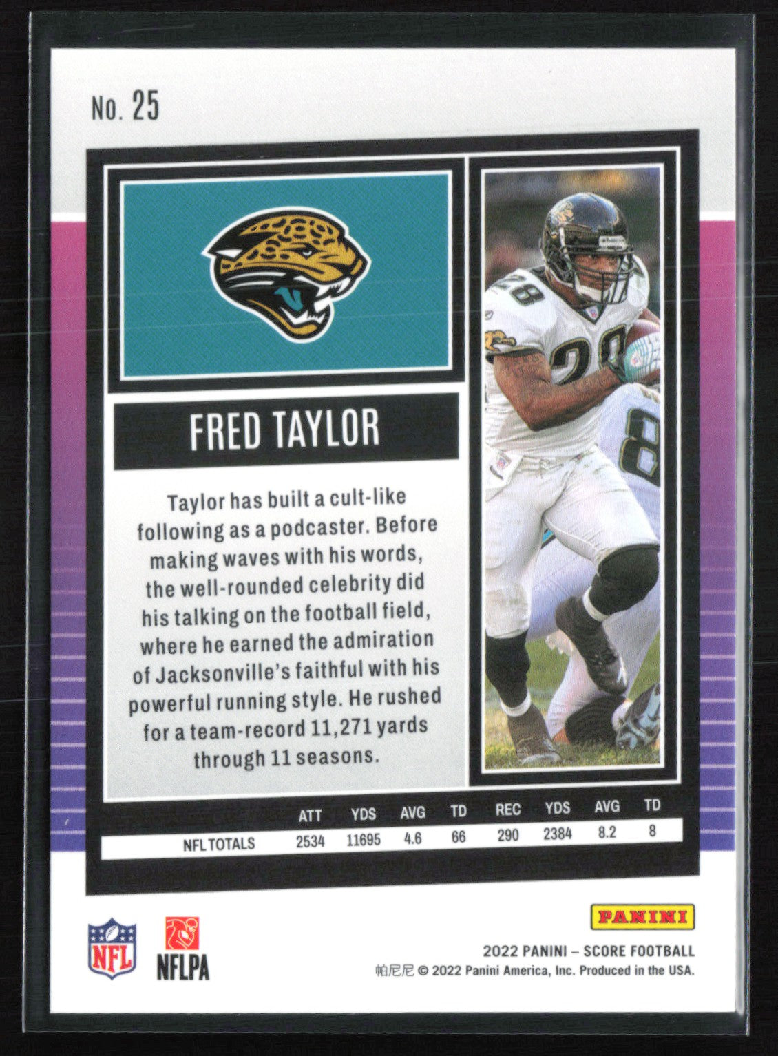 Fred Taylor Green Laser /125