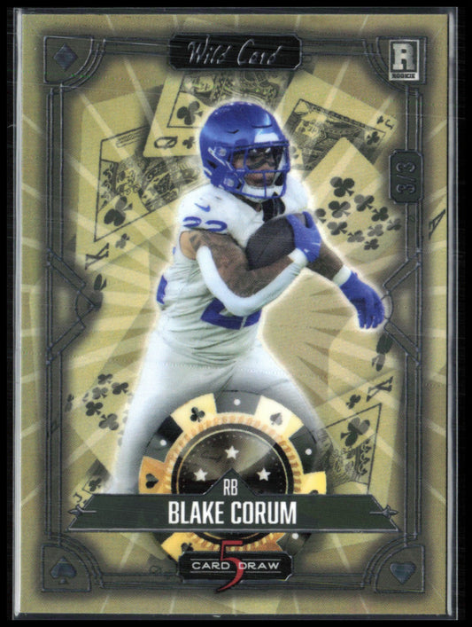 Blake Corum RC /4 2024 Wild Card