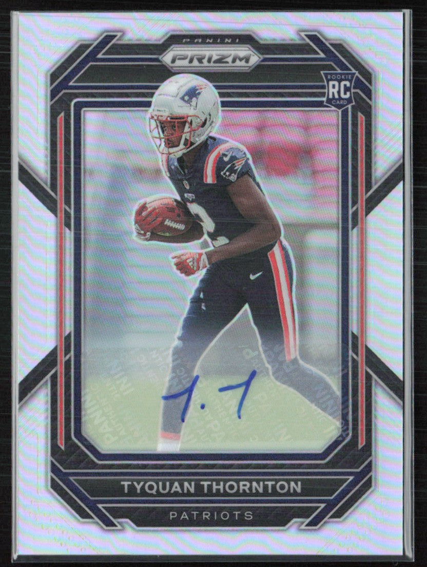 Tyquan Thornton RC Silver Auto Prizm