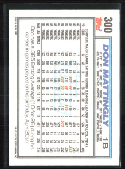 Don Mattingly