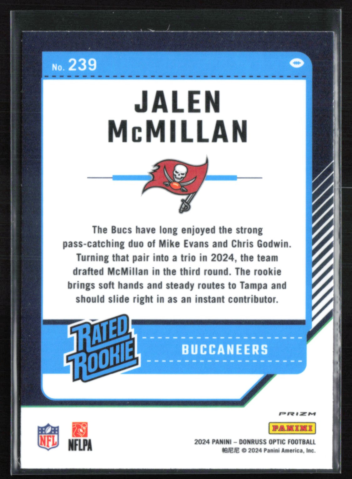 Jalen McMillan RC Holo