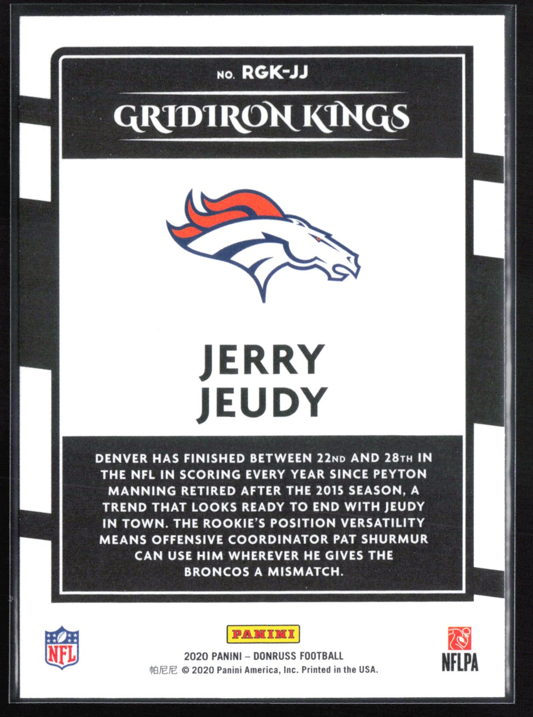 Jerry Jeudy RC Gridiron Kings