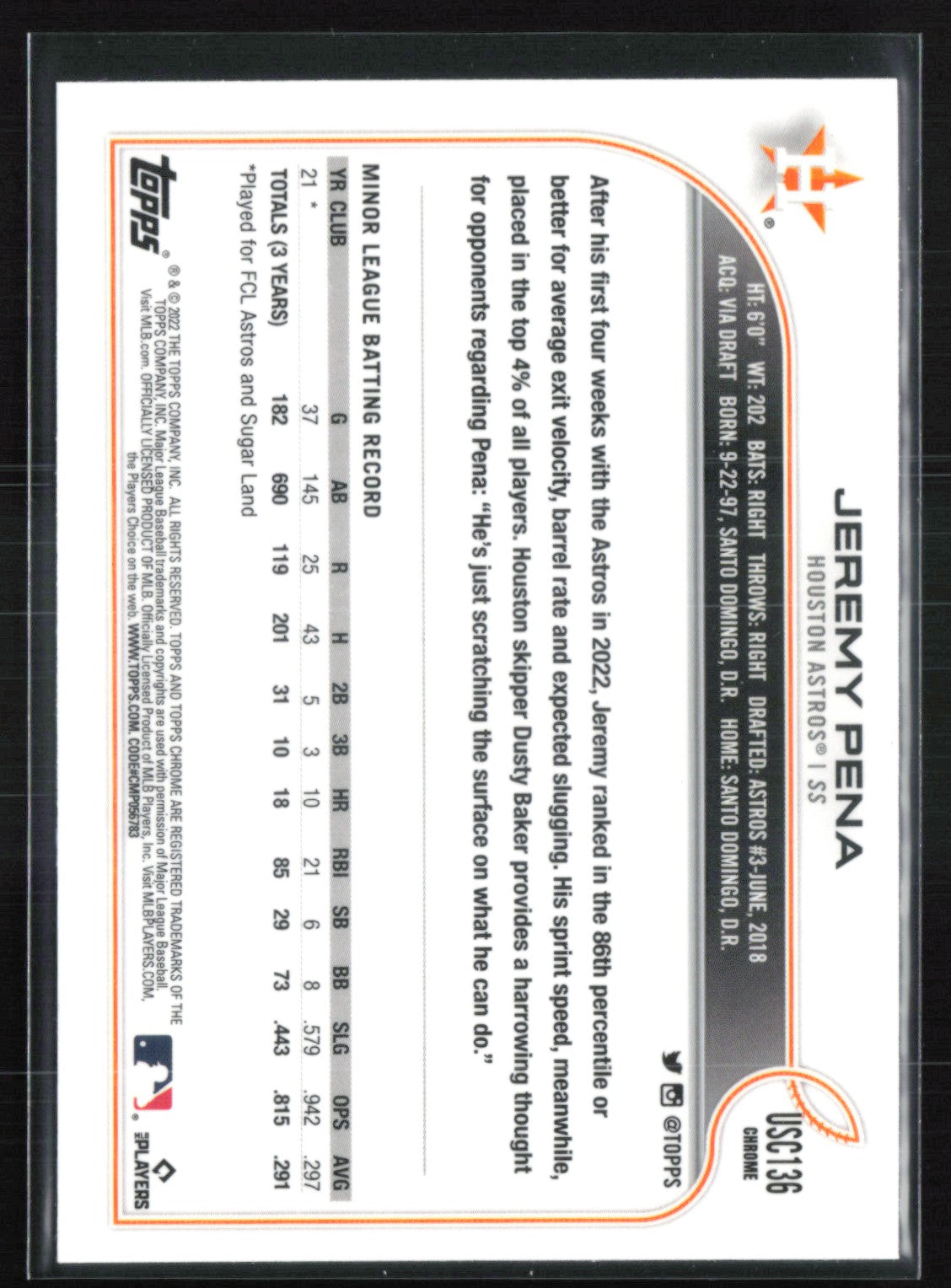Jeremy Pena RC