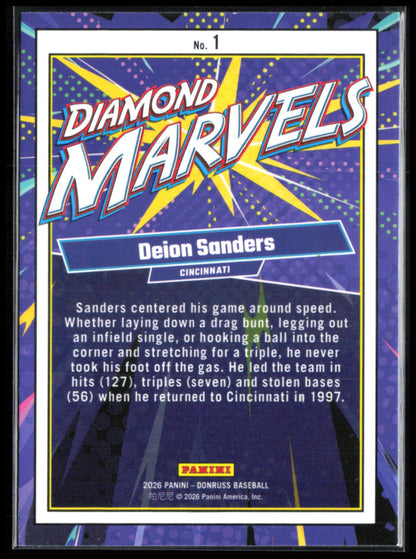 Deion Sanders Diamond Marvels