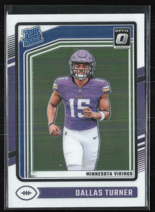 Dallas Turner RC Optic Rated Rookie