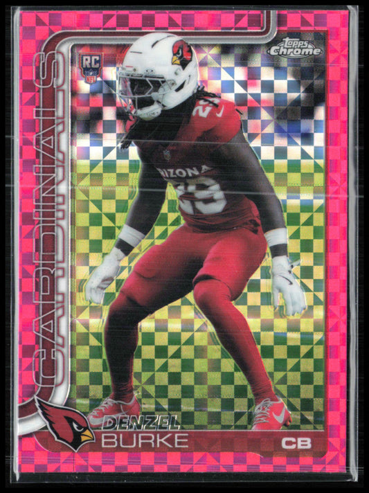 Denzel Burke RC Pink X-Fractor