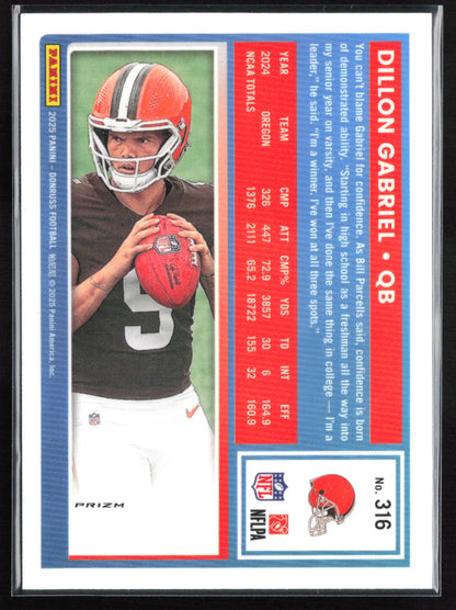 Dillon Gabriel RC Red Green Holo