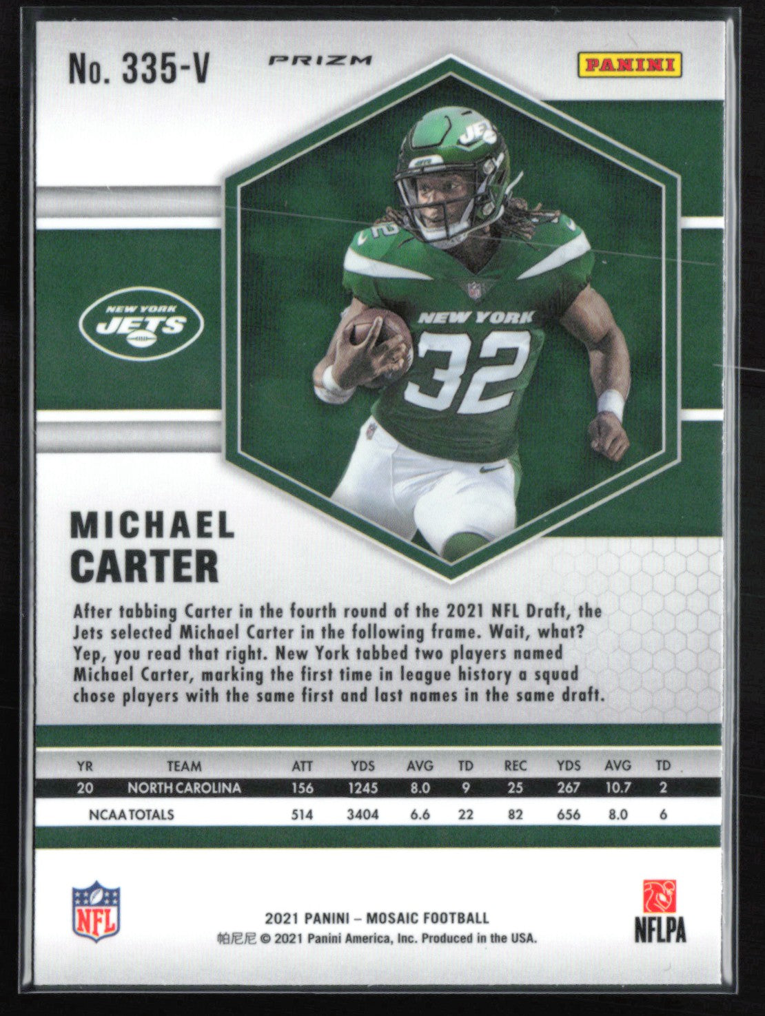 Michael Carter RC No Huddle