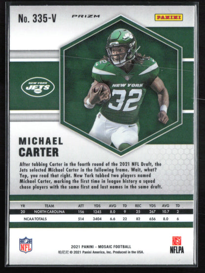Michael Carter RC No Huddle