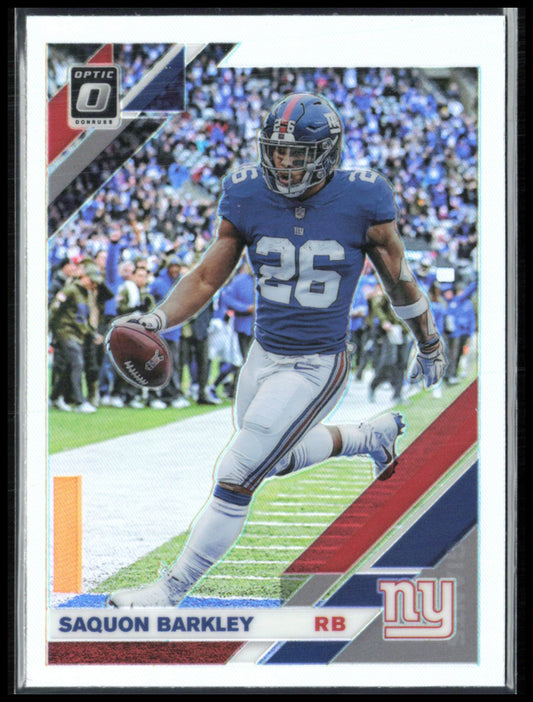 Saquon Barkley Holo Prizm