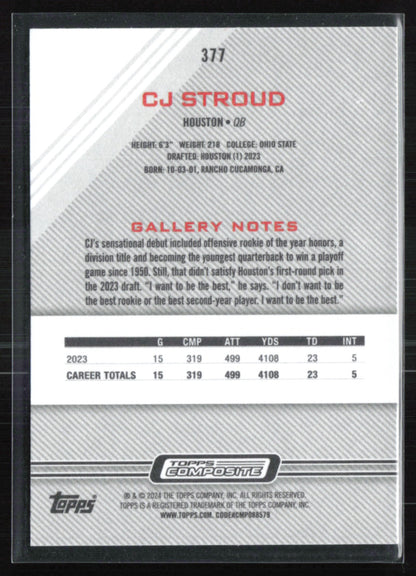 CJ Stroud RC