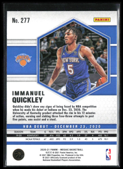 Immanuel Quickley RC