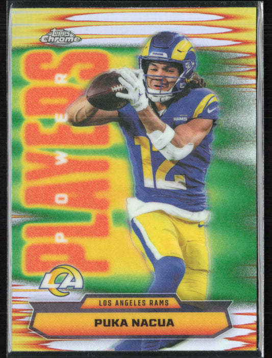 Puka Nacua Power Players Refractor