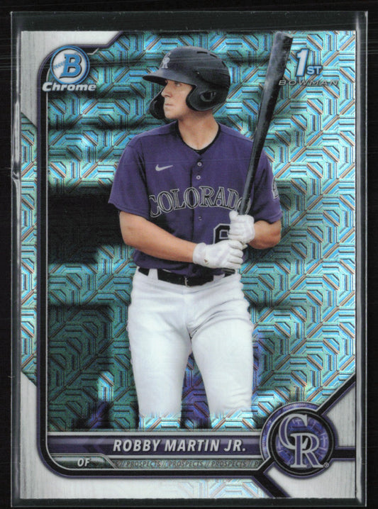 Robby Martin Jr. 1st Bowman Mojo