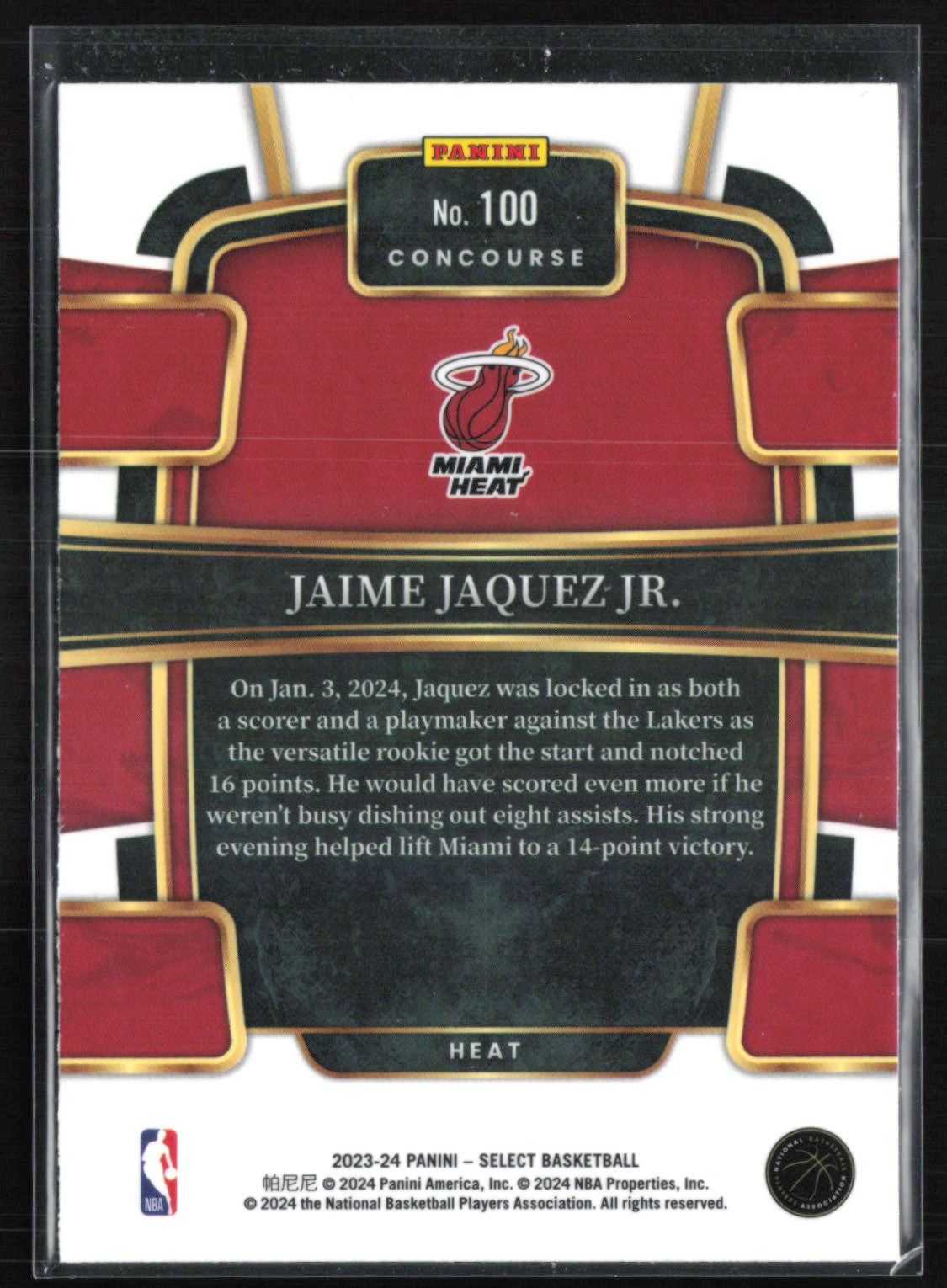 Jaime Jaquez Jr. RC