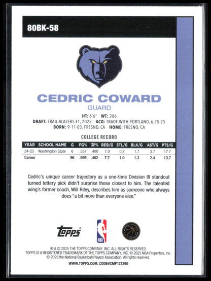 Cedric Coward RC