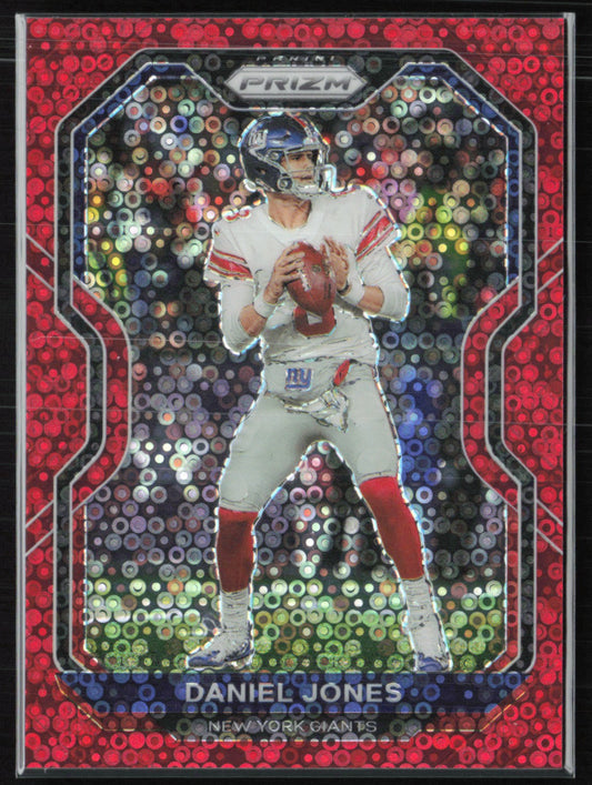 Daniel Jones Red No Huddle /50 2020 Prizm
