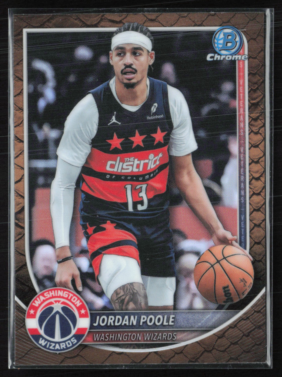 Jordan Poole Reptilian Refractor