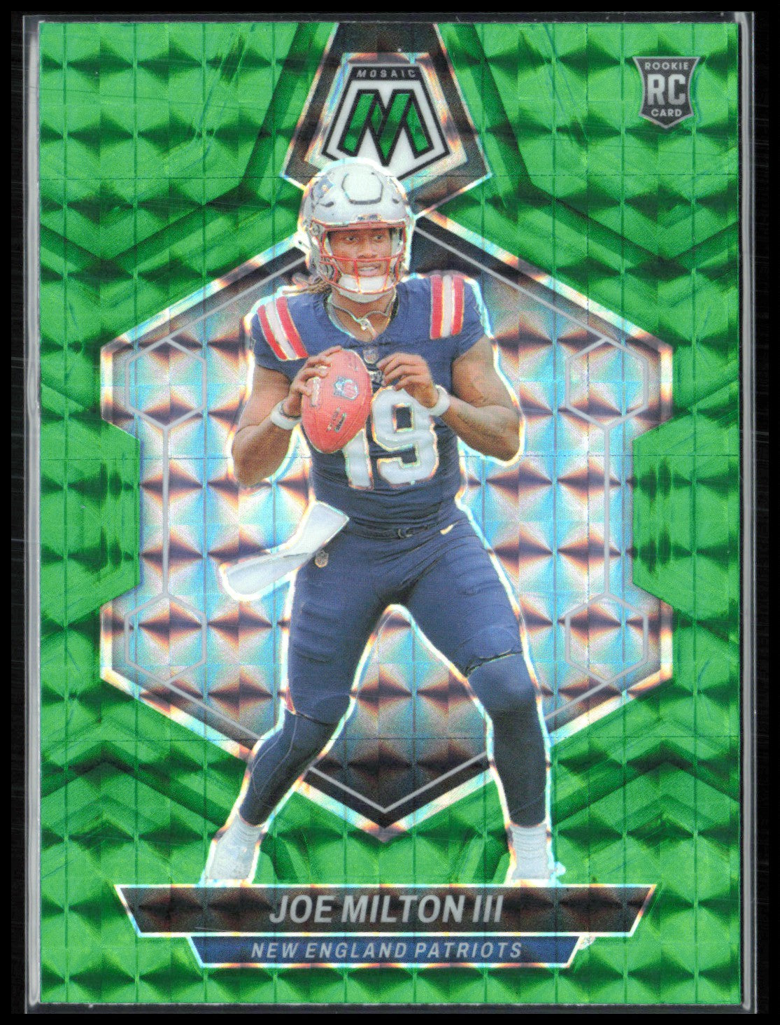 Joe Milton III RC Green Mosaic
