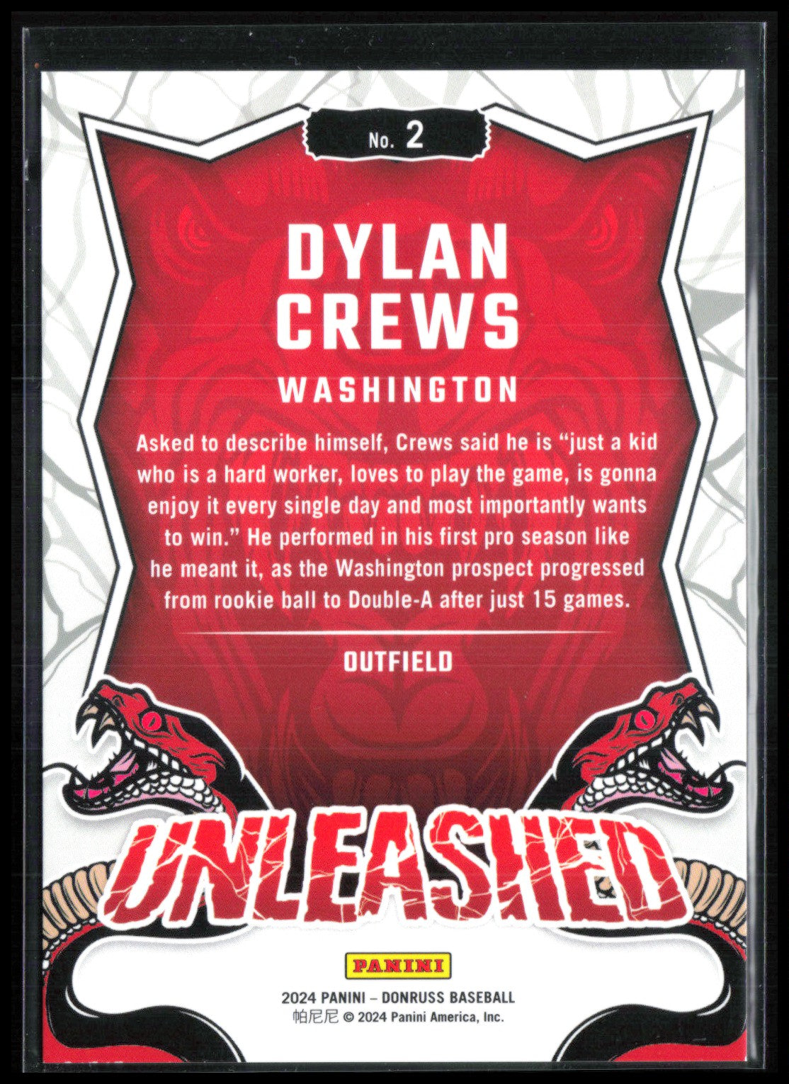 Dylan Crews Unleashed