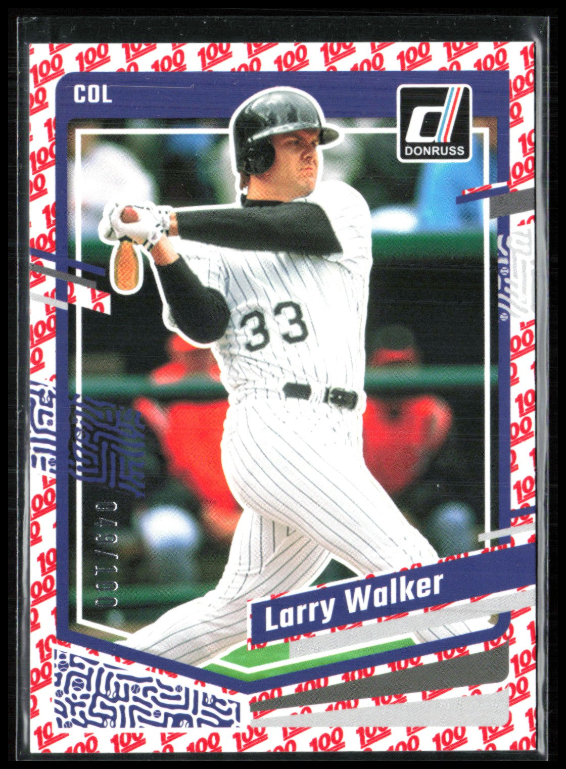 Larry Walker /100 100 Emoji