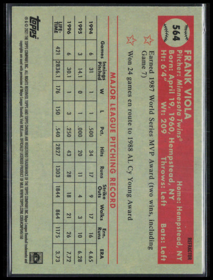 Frank Viola Refractor