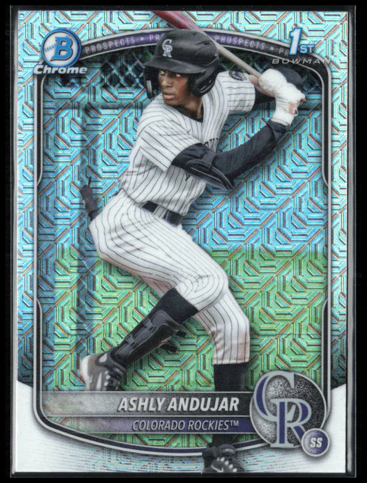 Ashly Andujar 1st Bowman Mojo