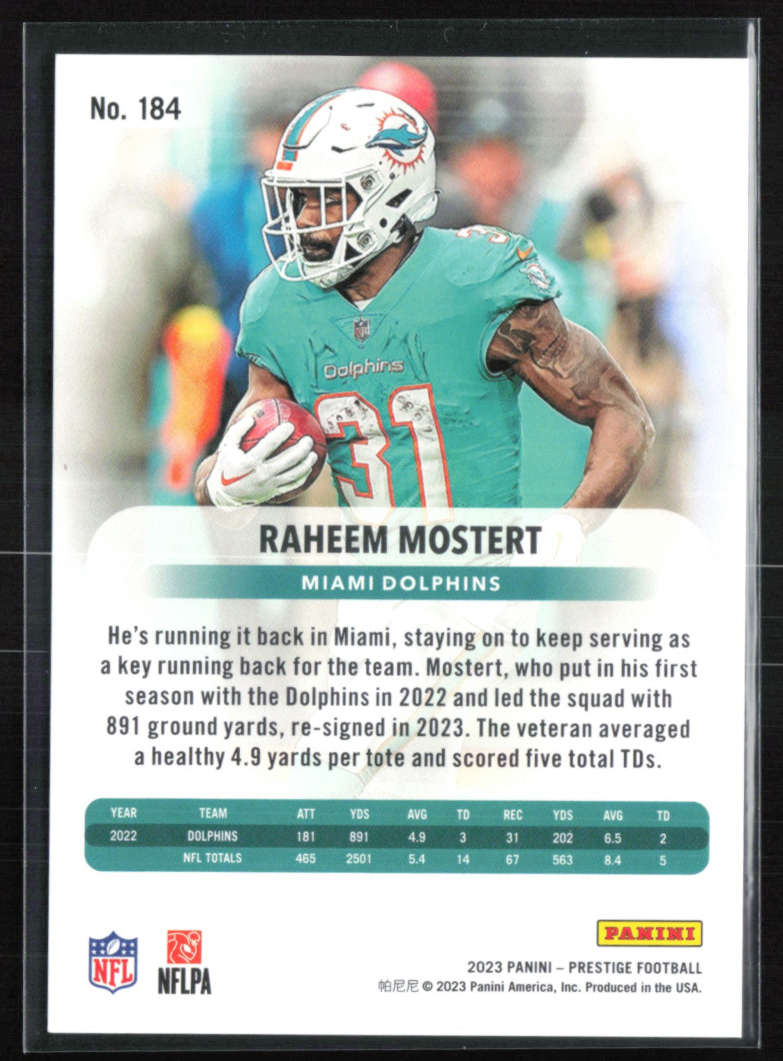 Raheem Mostert Red /599