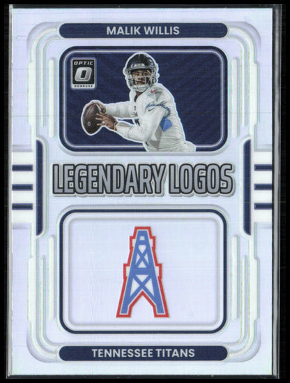 Malik Willis Legendary Logos