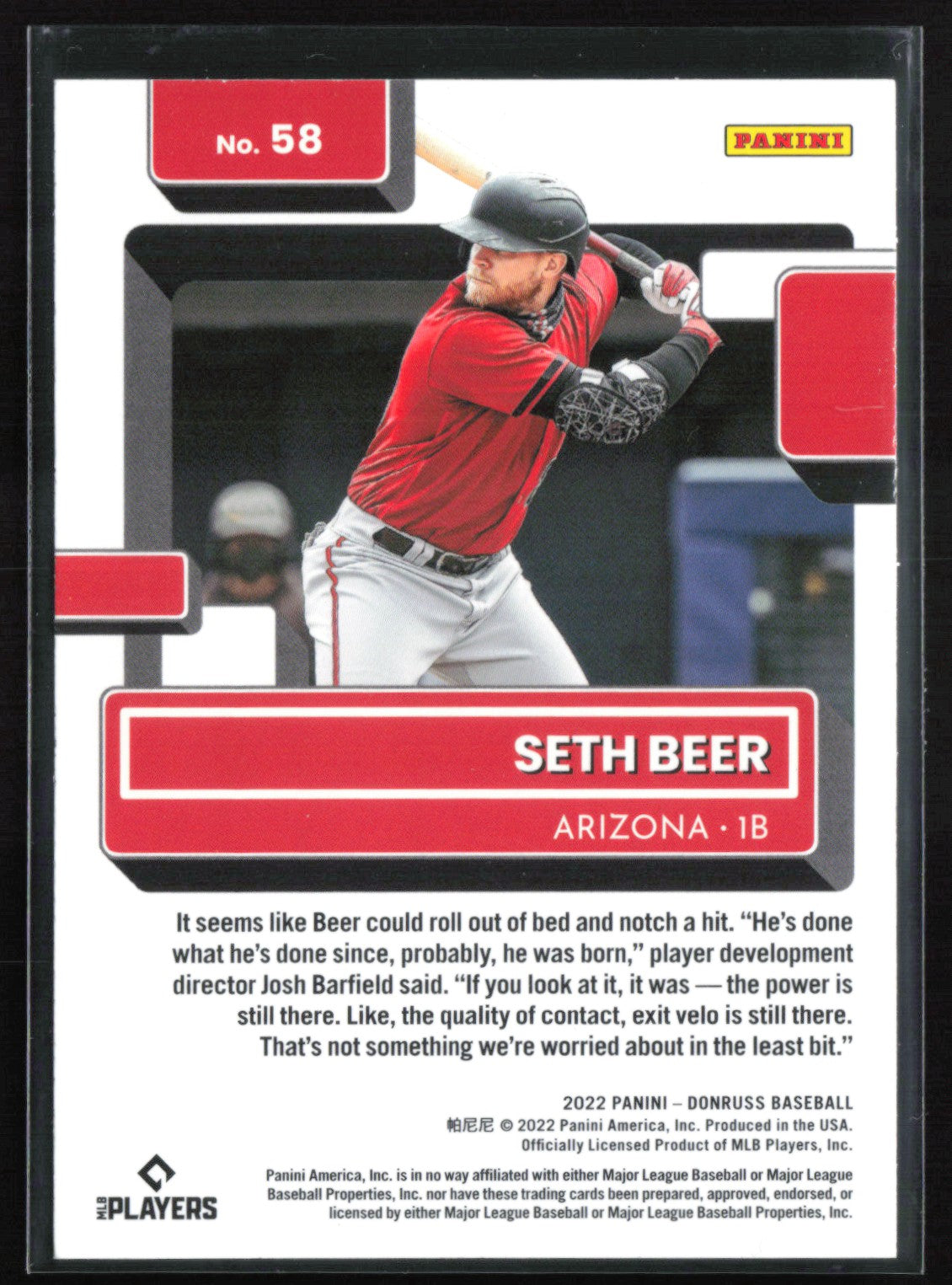 Seth Beer RC Red