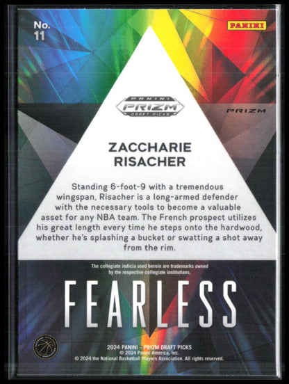 Zaccharie Risacher RC Fearless Cracked Ice