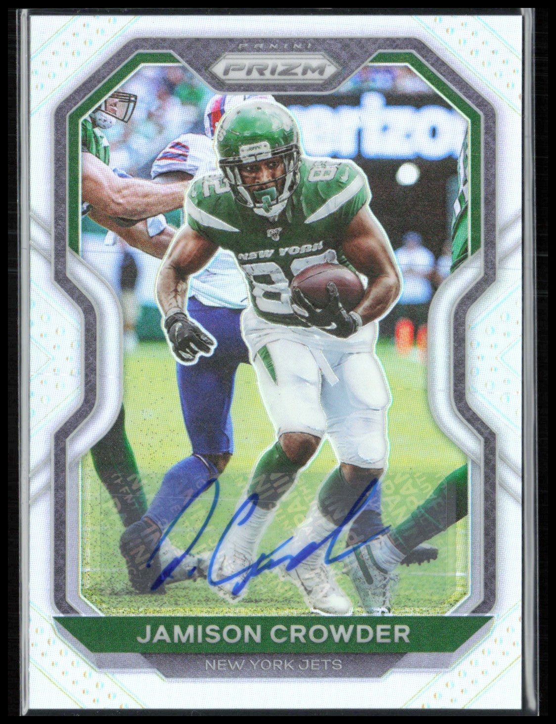 Jamison Crowder Silver Auto