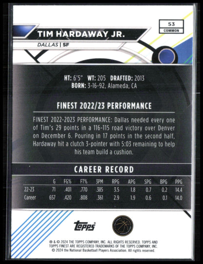 Tim Hardaway Jr. X-Fractor