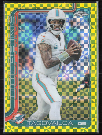 Tua Tagovailoa Lime Green X-Fractor