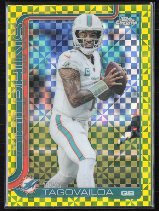 Tua Tagovailoa Lime Green X-Fractor