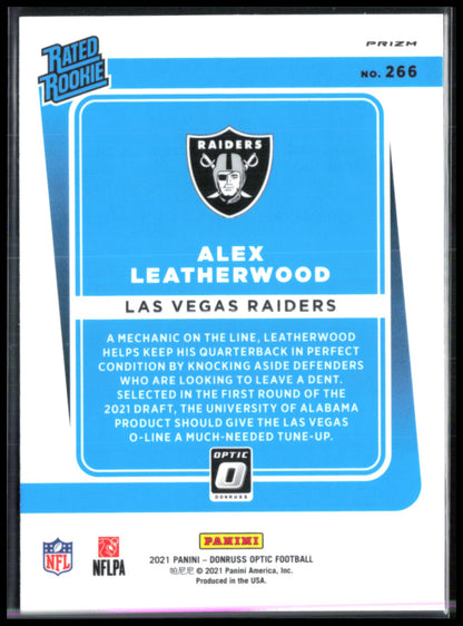 Alex Leatherwood RC Bronze