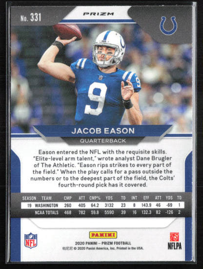 Jacob Eason RC Silver